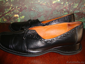 Продам женские демисизонные кожанные туфли черные, размер 37 Тверь - Изображение #1, Объявление #379878