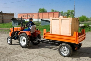 Прицеп тракторный самосвальный Уралец 1 тонна - Изображение #3, Объявление #1434489